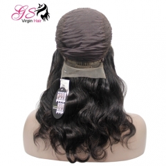 180% density Lace frontal Wig closure wig Body Wave straight 12-40inch